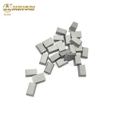Punte di brasatura del carburo di punte sinterizzate anca SS10 del carburo di tungsteno di YG6 Yg8