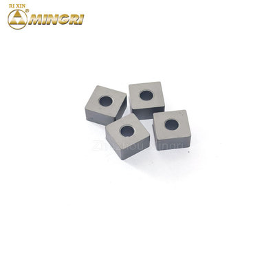 Durezza 12,7*12,7*6,5mm Chian Saw Machine Carburo di tungsteno inserito / Punti di carburo di tungsteno per il taglio della pietra