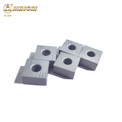 Pietra taglio catena seghe inserire Carburo di tungsteno / Carburo cementato / materiale Widia con alte prestazioni