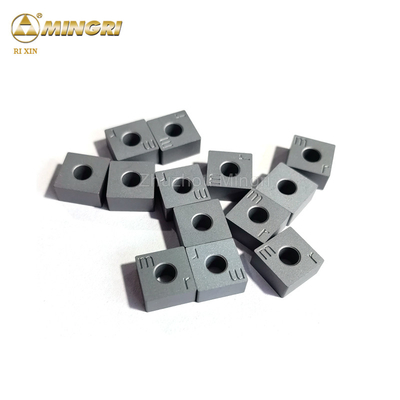 12.7x12.7x6.5 Punti di larghezza quadrata di tungsteno carburo seghe a catena inserti per taglio di pietra