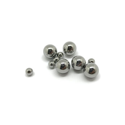 Sfera di carburo di tungsteno di precisione Ø5-Ø35 Argento G10 Grado di tolleranza per le esigenze delle macchine industriali