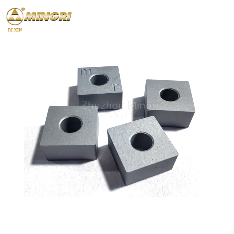 12.7x12.7x6.5 inserti di carburo di tungsteno HRA 85-90.5 con motosega per macchine da taglio di pietra
