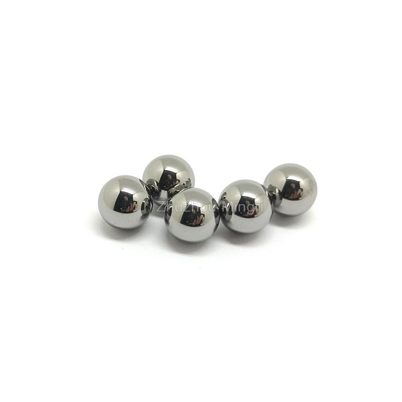 Sfera di carburo di tungsteno di precisione Ø5-Ø35 Argento G10 Grado di tolleranza per le esigenze delle macchine industriali